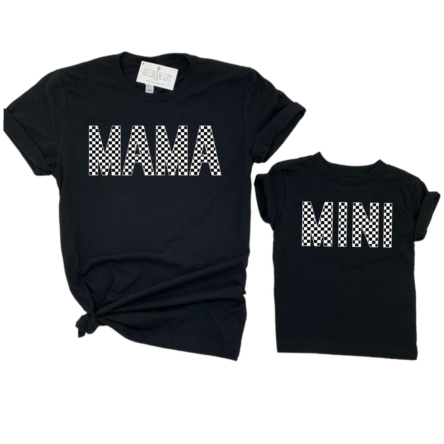 58 MINI Checkered T-Shirt