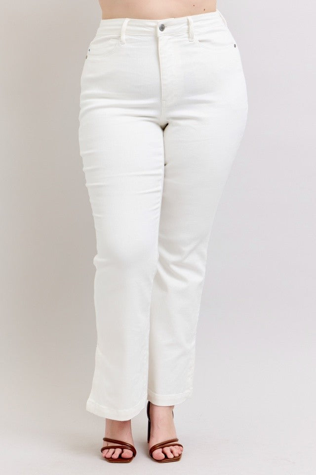 Judy Blue | HW Side Slit Slim Boot JB17