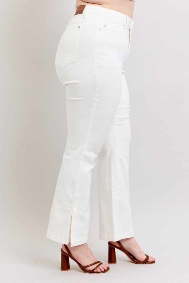 Judy Blue | HW Side Slit Slim Boot JB17