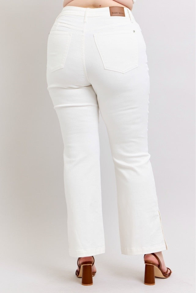 Judy Blue | HW Side Slit Slim Boot JB17