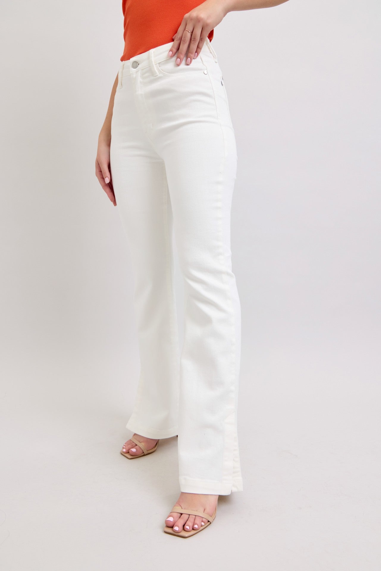 Judy Blue Regular Size | HW Side Slit Slim Boot