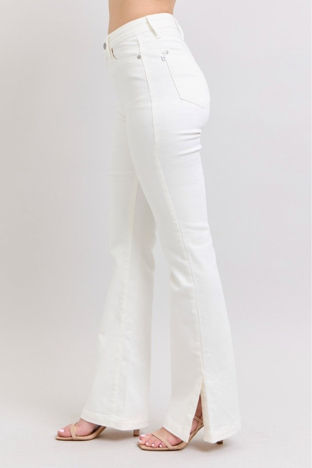 Judy Blue Regular Size | HW Side Slit Slim Boot