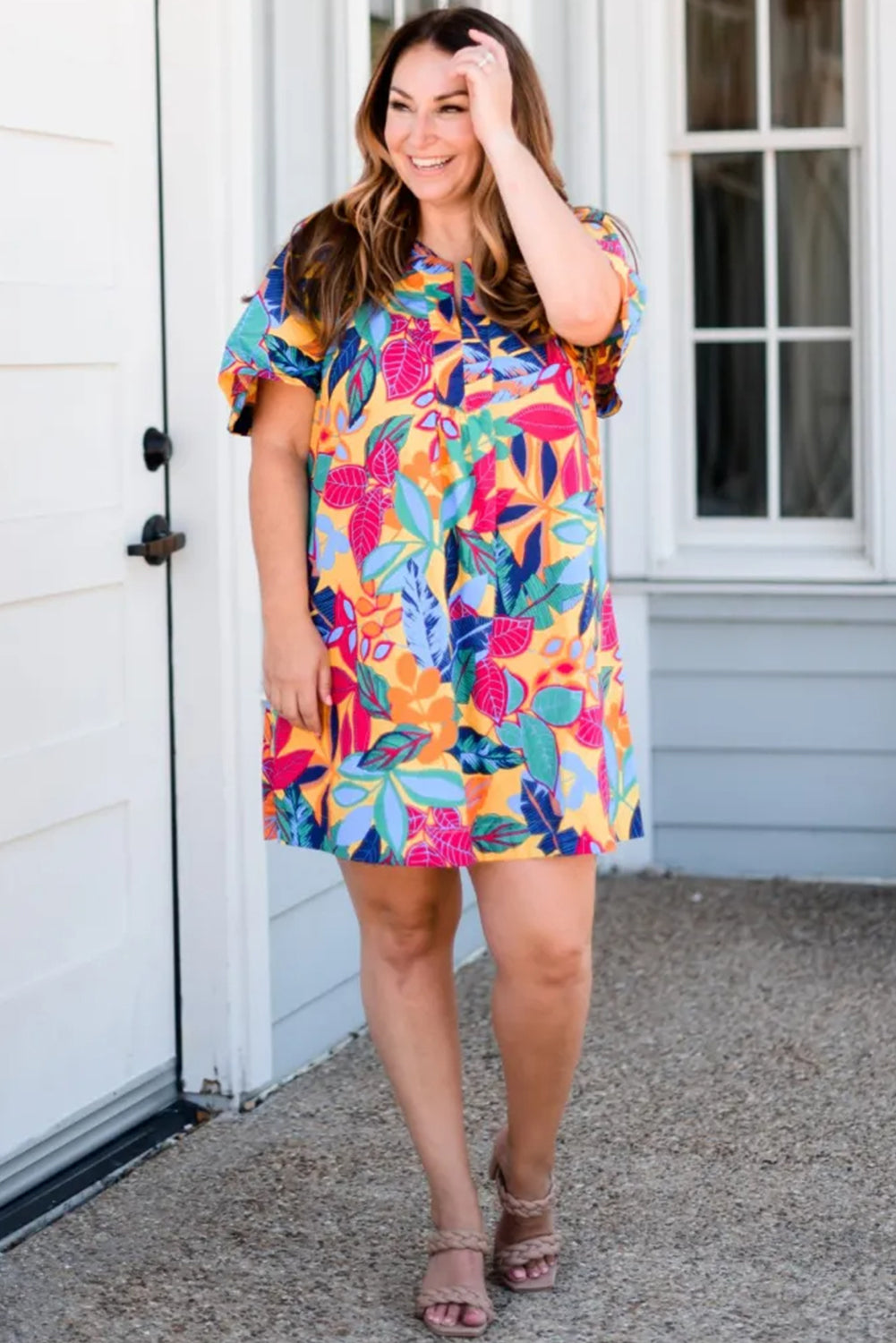 33 Hawaiian Plus Size Dress