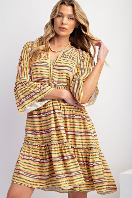 8 Sun Flower Dress