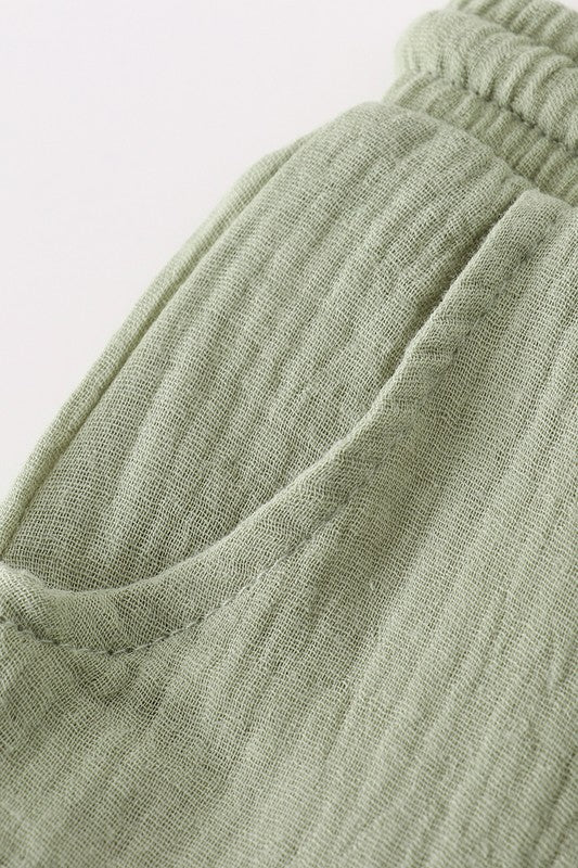 Sage Muslin Set