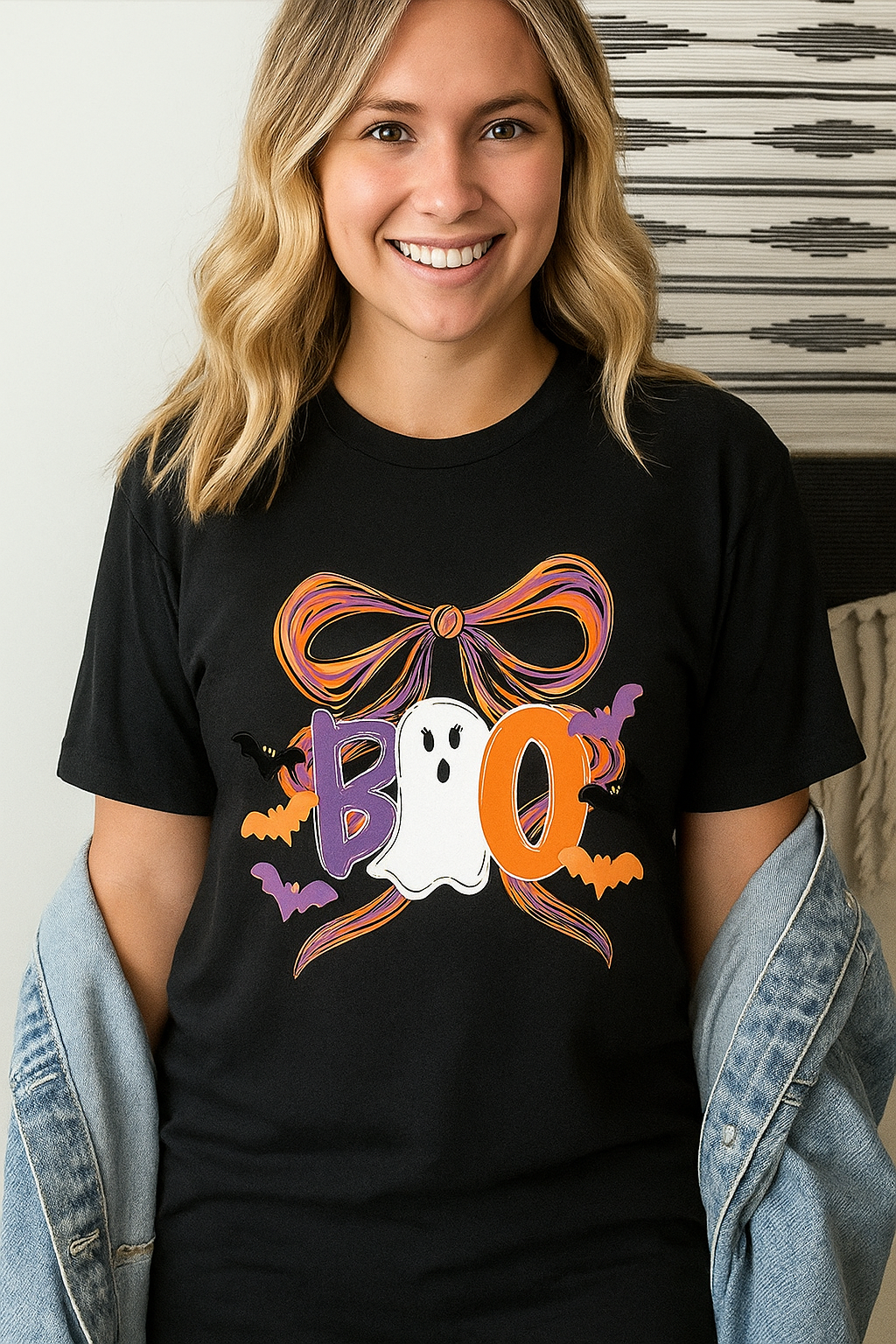 Boo-tiful Bow Tee