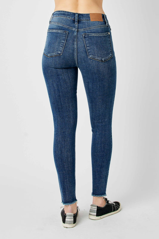 Judy Blue | High Waist Skinny w/ Destroy