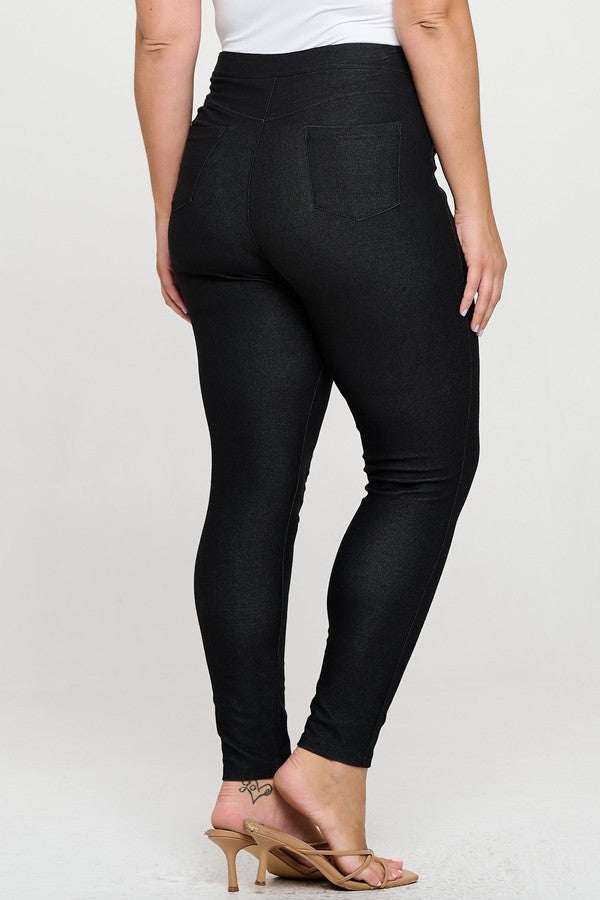BLACK Women's High-Waisted Straight Leg Sailor Pant