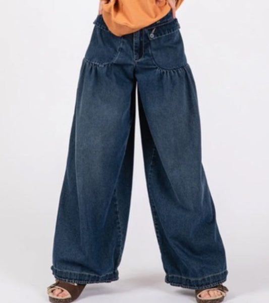 54 Madrid Denim Wide Leg