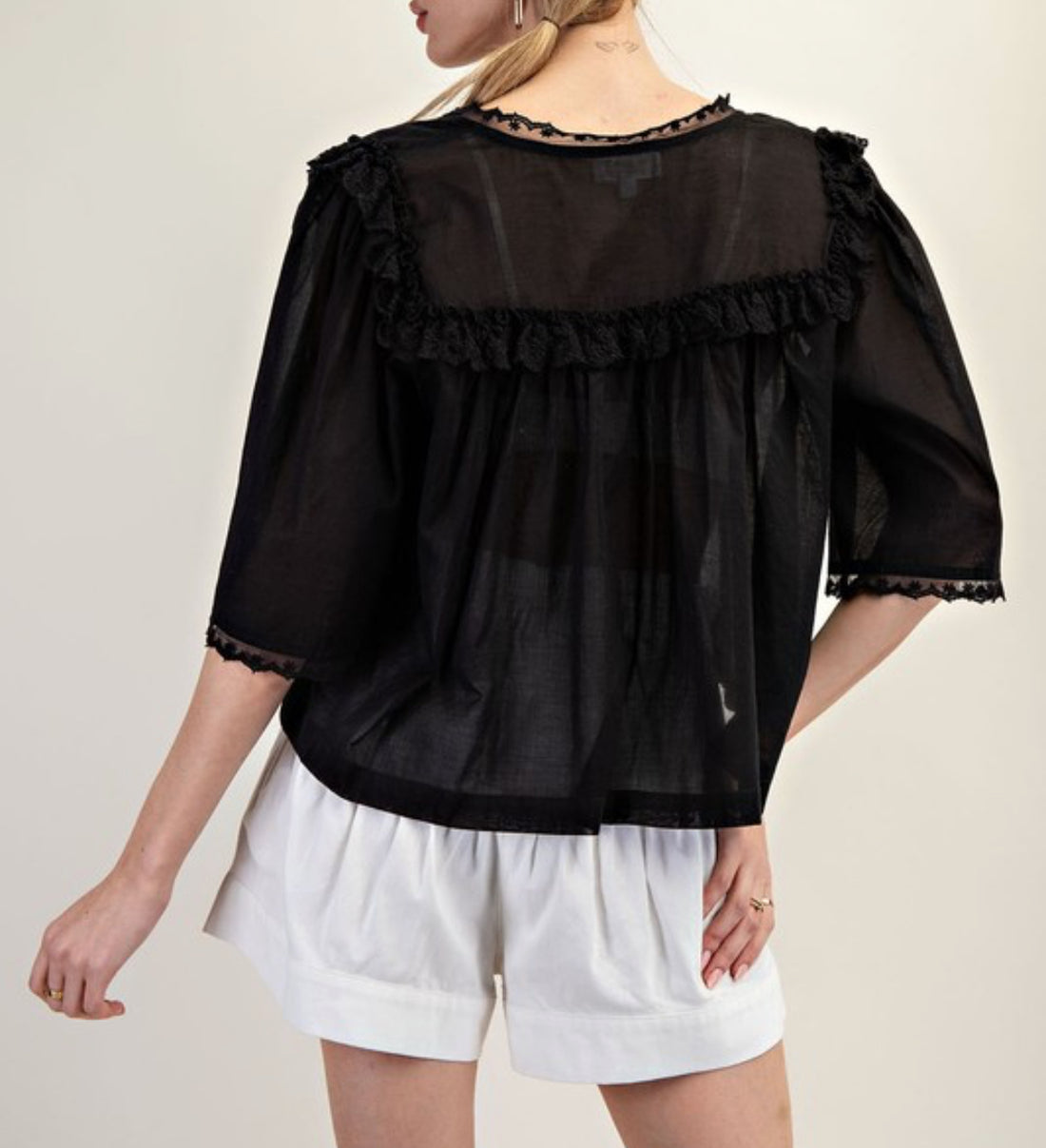 Chic Noir Sheer