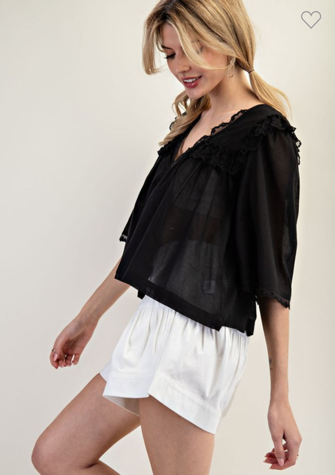 Chic Noir Sheer