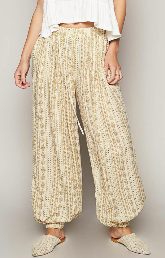 POL Khaki Sand, BOHO Joggers