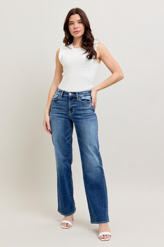 Judy Blue Regular Size | HW 90's Straight Leg