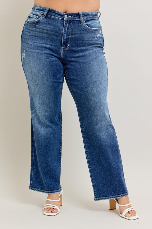Judy Blue Plus Size  | HW 90's Straight Leg