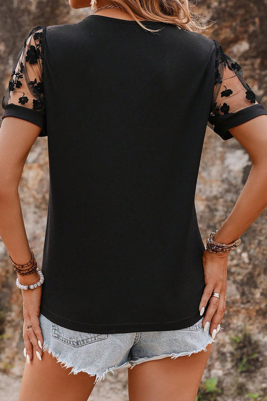 Black Flora Lace
