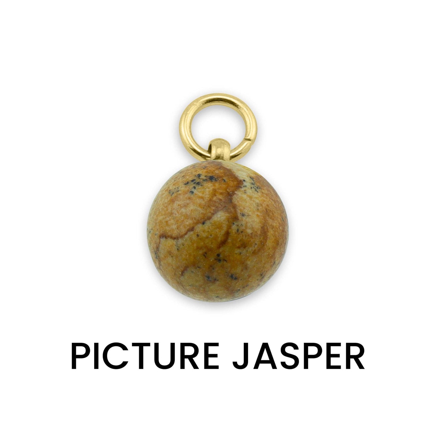 Semi Precious Natural Stone Charms