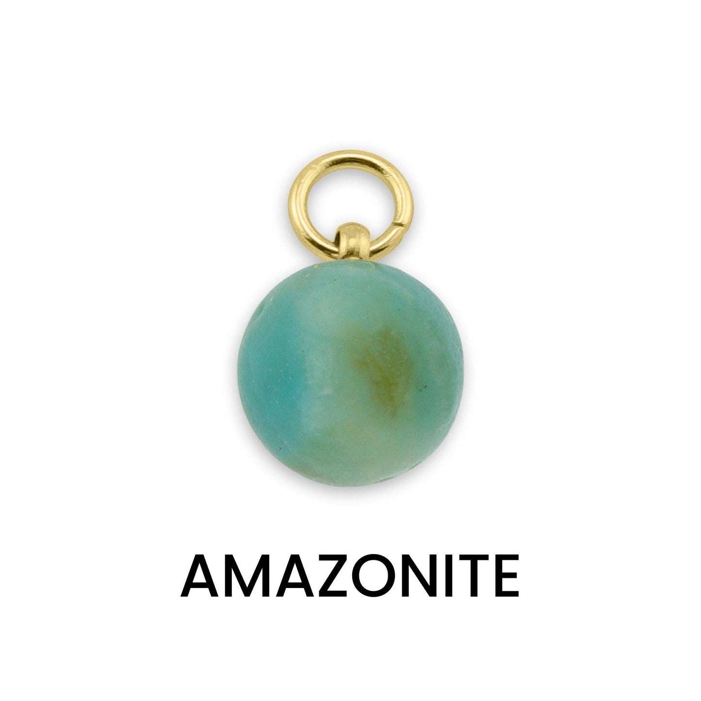 Semi Precious Natural Stone Charms