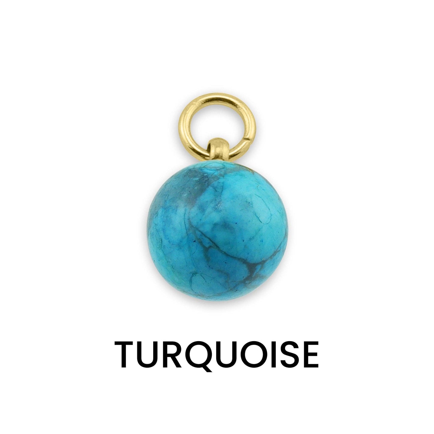 Semi Precious Natural Stone Charms